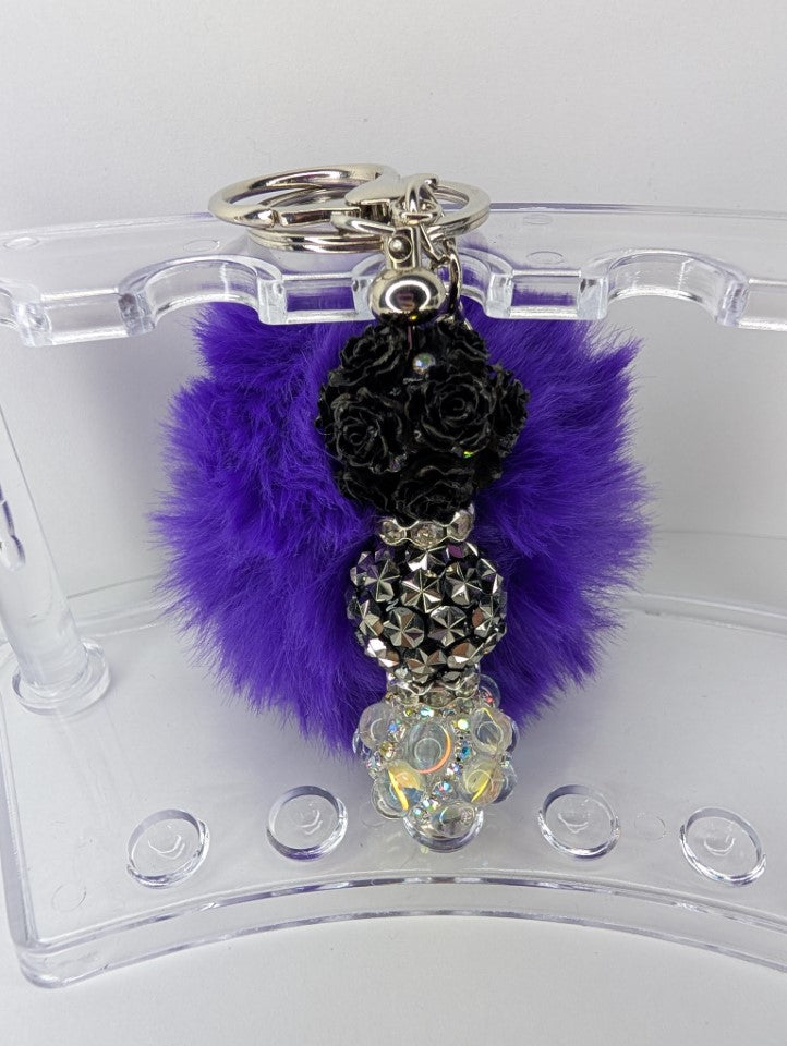 Custom Pompom Keychain